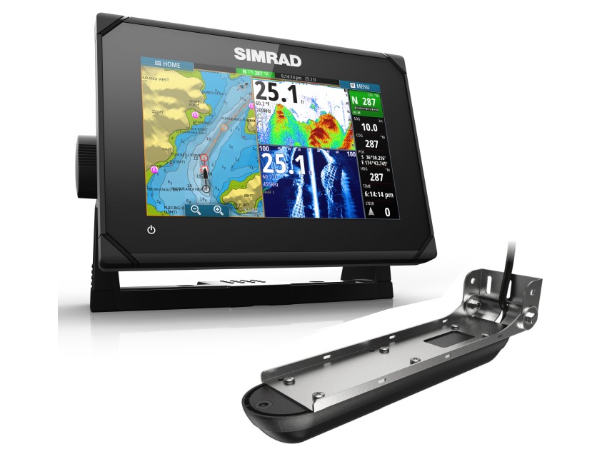 SIMRAD GO7 XSR Multifunction Radar Chartplotter With 3in1